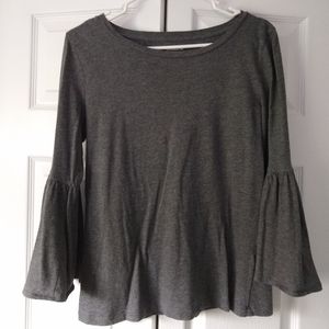 Banana Republic XS Designer Tee Bell Sleeve